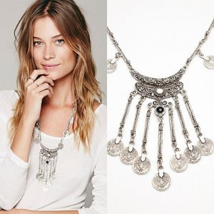 Grosir kalung etnik silver