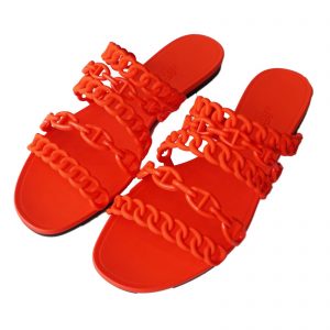 Harga sepatu Hermes original orange
