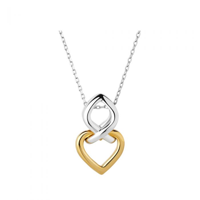 Kalung love gold heart