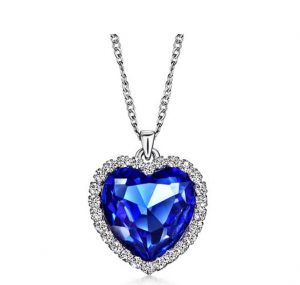 kalung berlian titanic heart