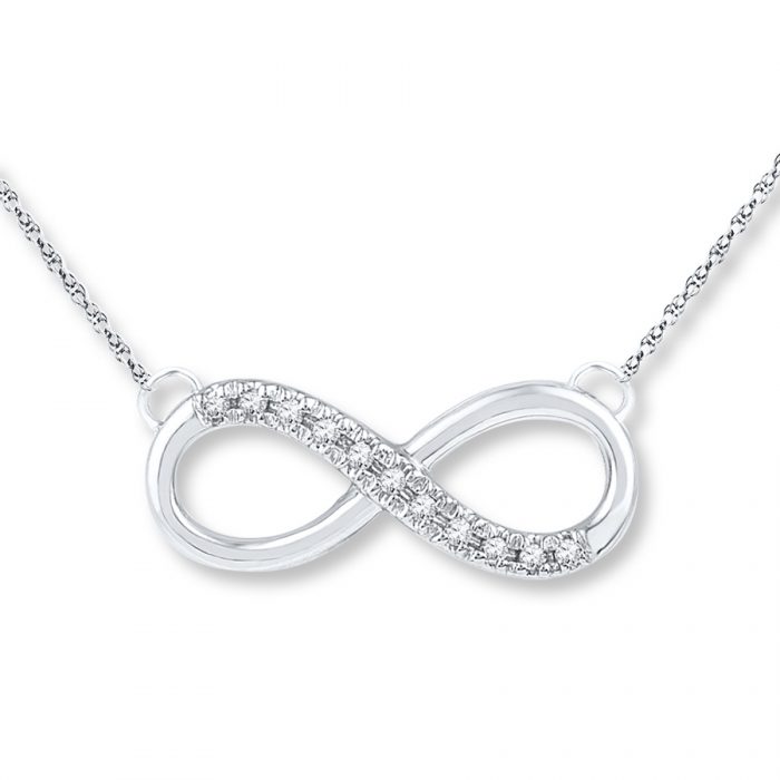 Jual kalung online infinity diamond