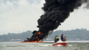 Tumpahan Minyak di Balikpapan