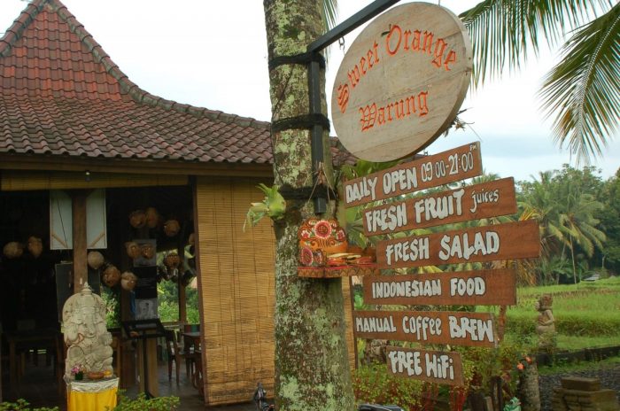 Restoran Vegetarian Murah di Ubud cheap vegetarian restaurants in ubud Sweet Orange Warung
