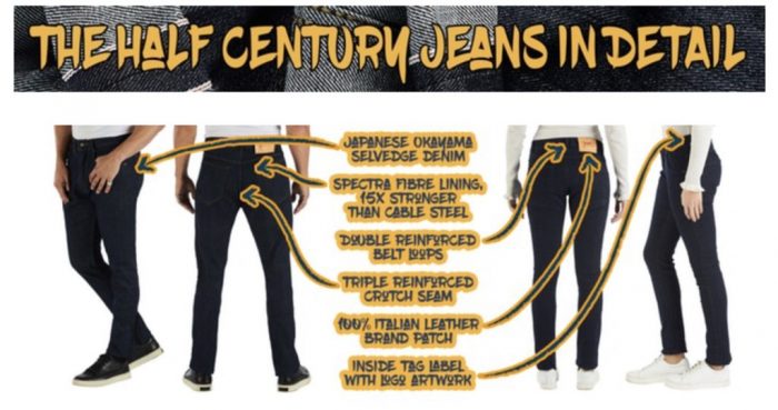 half centruy jeans