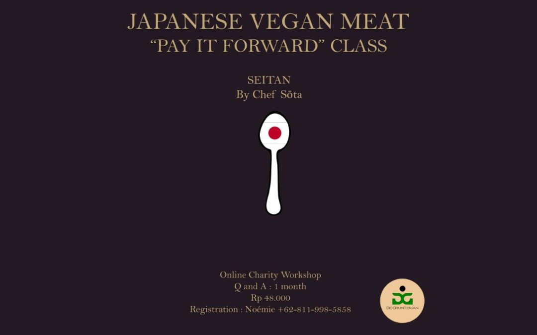 Protected: Japanese Vegan Meat – Seitan by chef Sōta