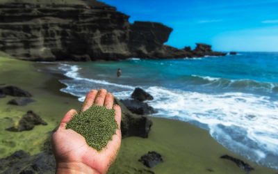Green Sand Beach Hawaii, Salah Satu Pantai Langka di Dunia