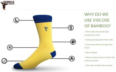 Gorilla Socks Lindungi Gorila dengan Kaus Kaki