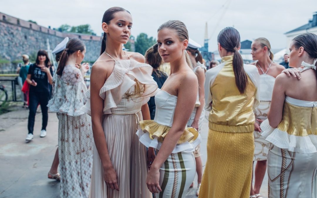 Pameran 100 % Eco di Helsinki Fashion Week