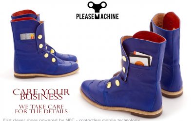 Sepatu Pleasemachine Unik dari Kain Bekas